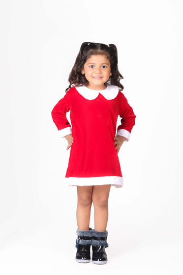 Santa Claus Dress Christmas Dress For Girls/ Santa Costume for Girls