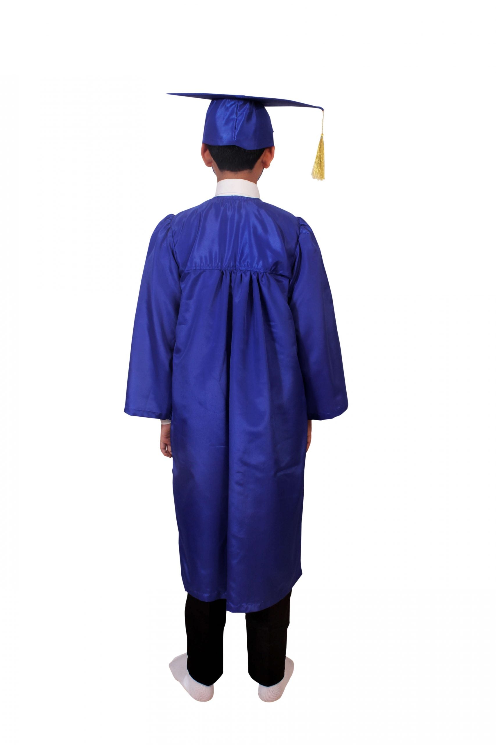 Convocation Graduation Gown Costume - Dress for Kids Complete Set (Gown, Cap)