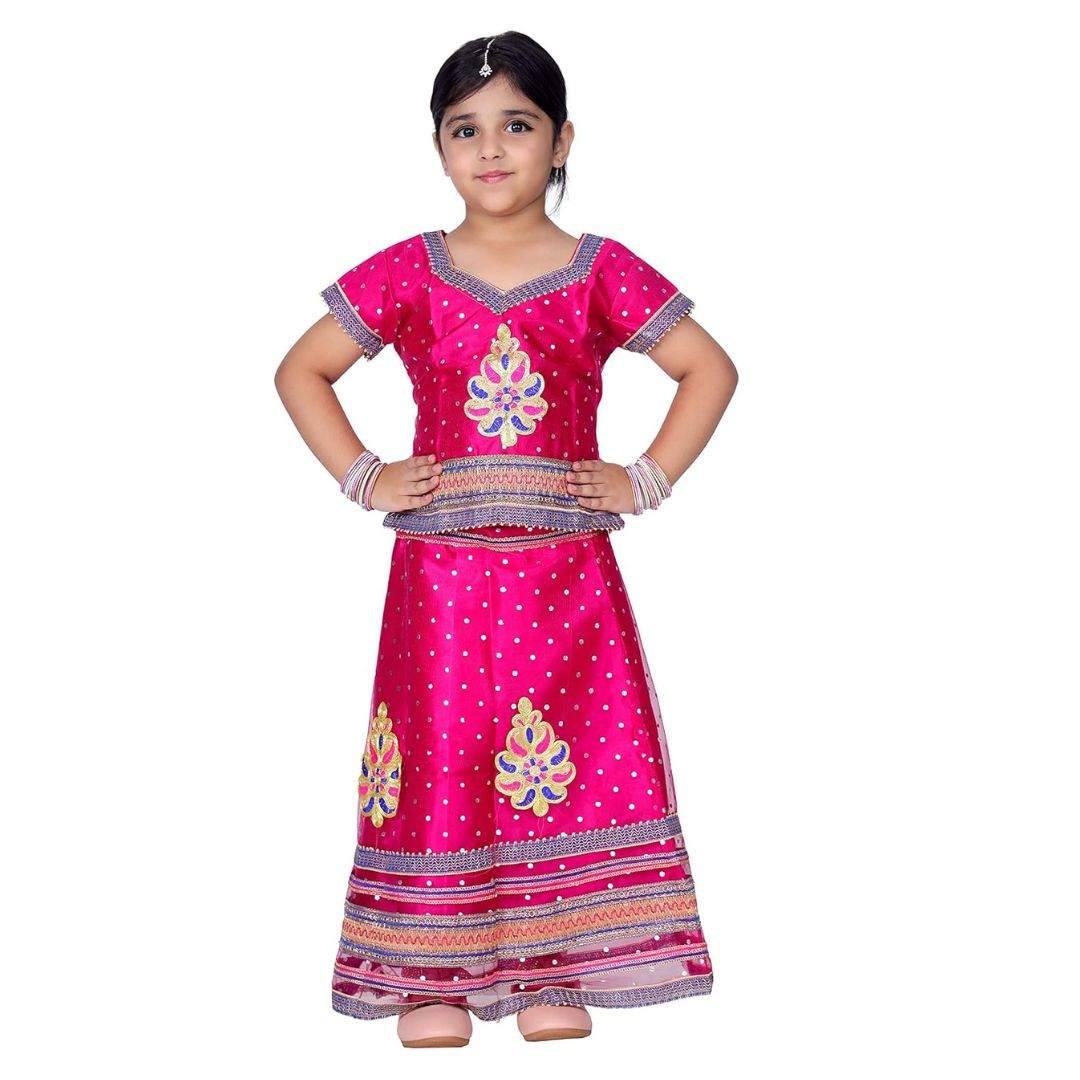 Garba Dress Girl Kids Fancy Dress Costume