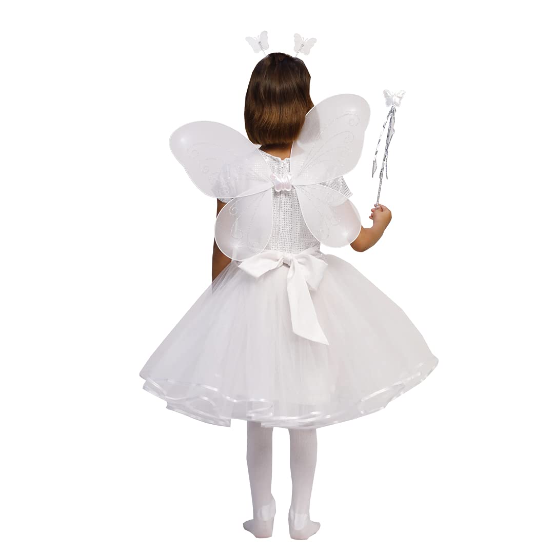 Princess Fairy Butterfly Pari Costume Dress for Kids Girls