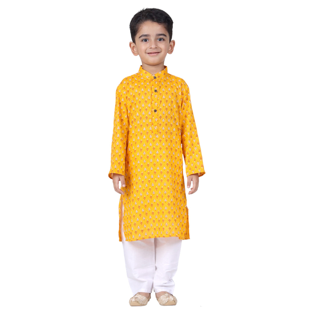 Vaanee Designz Baby Boys Ethnic Wear Kurta Pyjama Set for Boys Kids