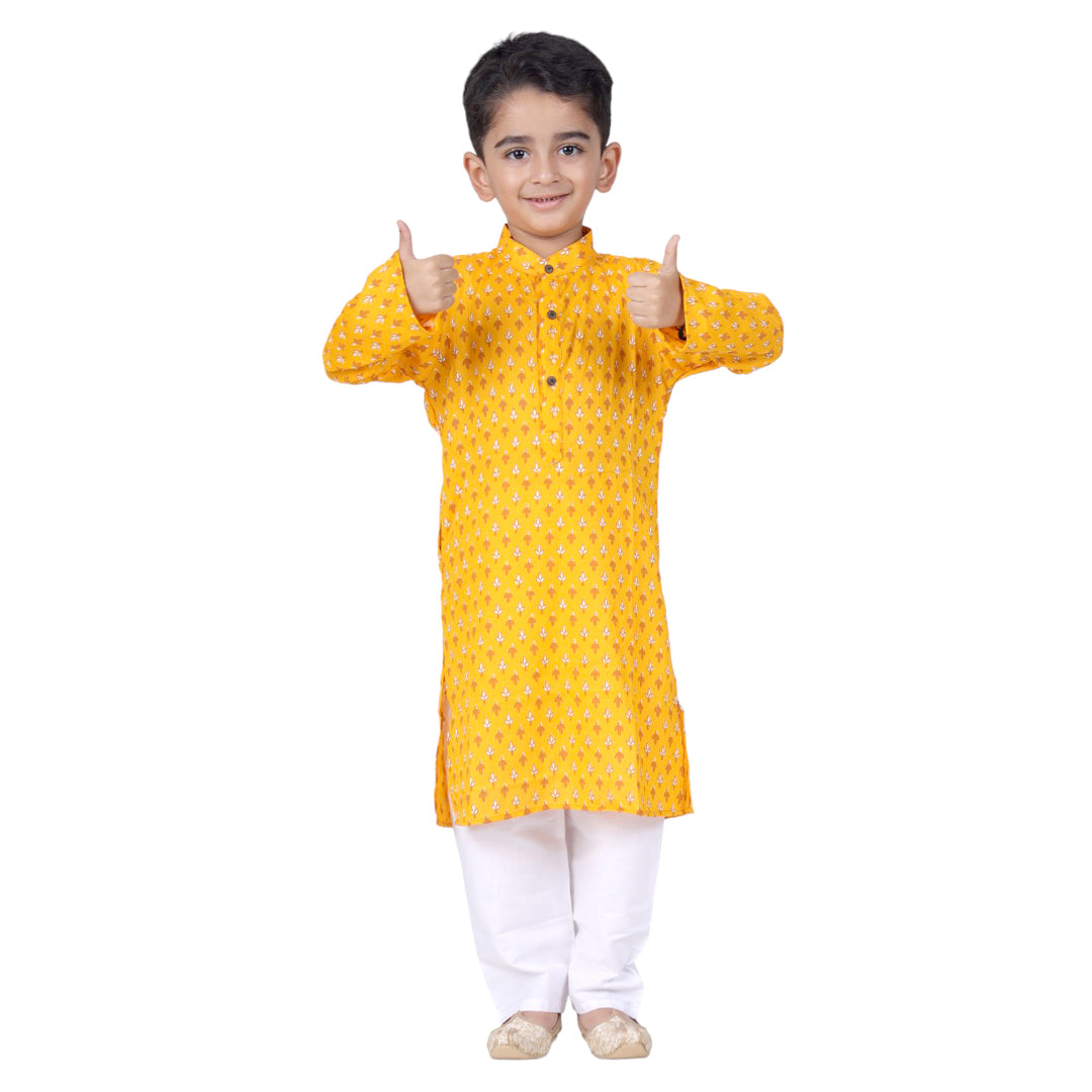 Vaanee Designz Baby Boys Ethnic Wear Kurta Pyjama Set for Boys Kids