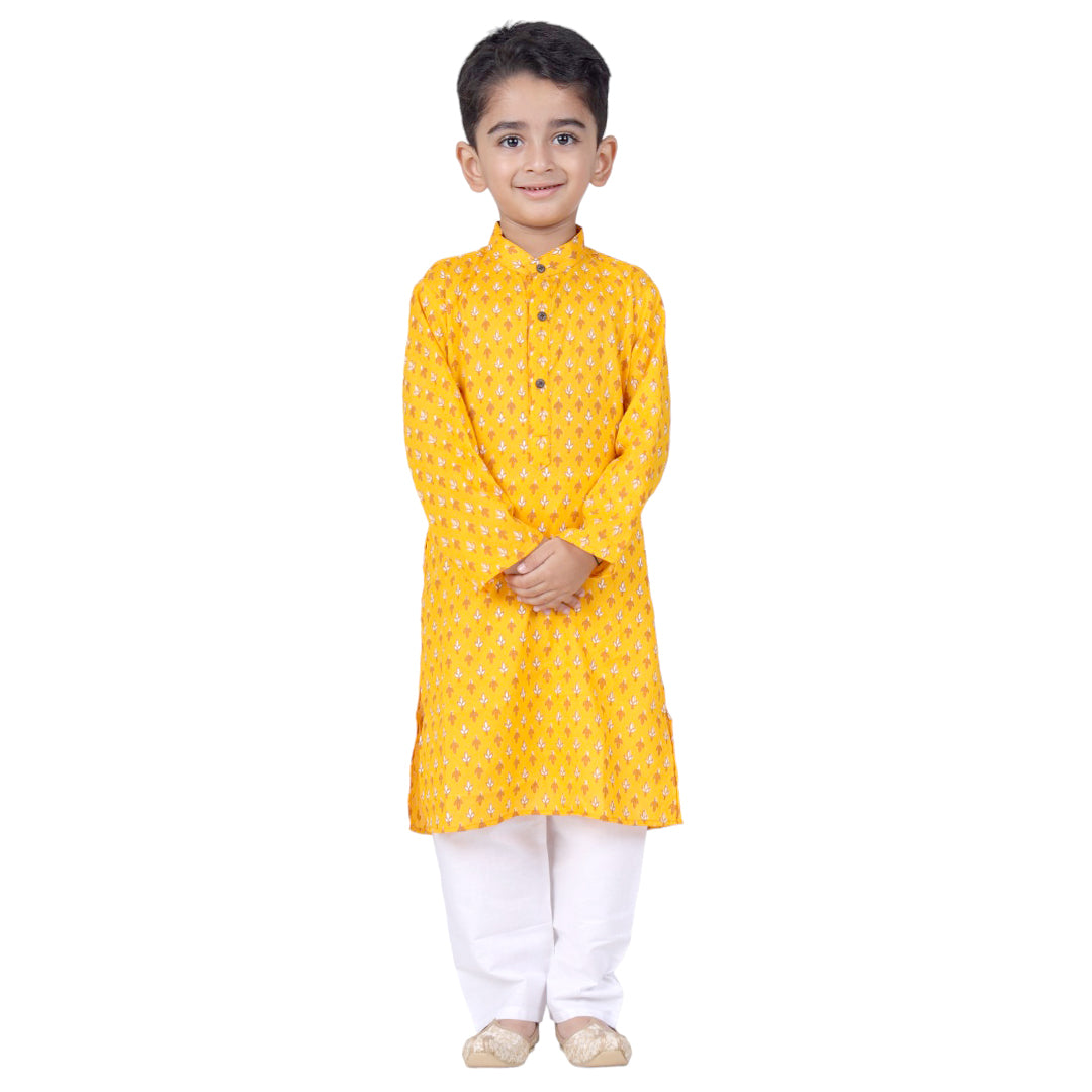 Vaanee Designz Baby Boys Ethnic Wear Kurta Pyjama Set for Boys Kids