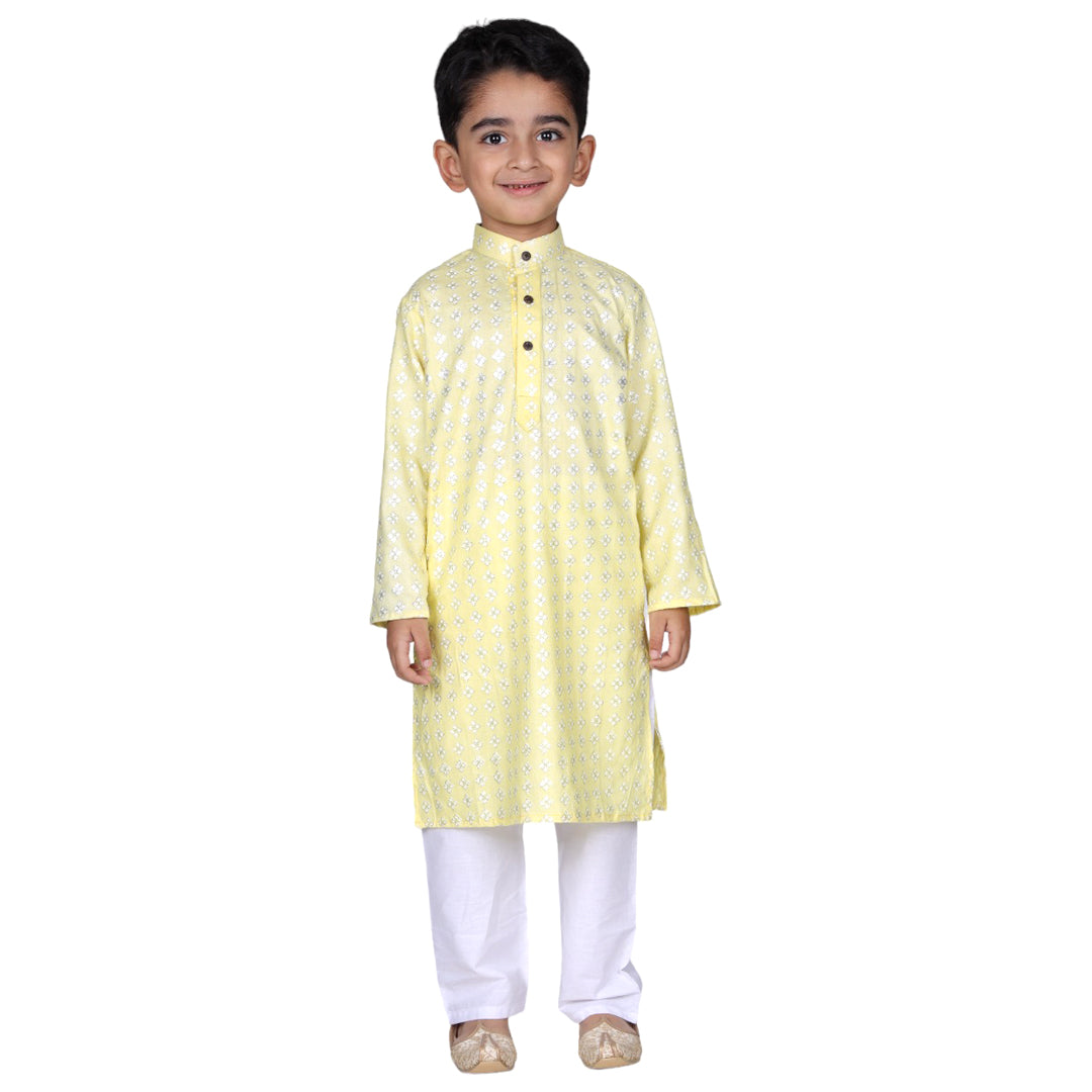 Vaanee Designz Baby Boys Ethnic Wear Kurta Pyjama Set for Boys Kids
