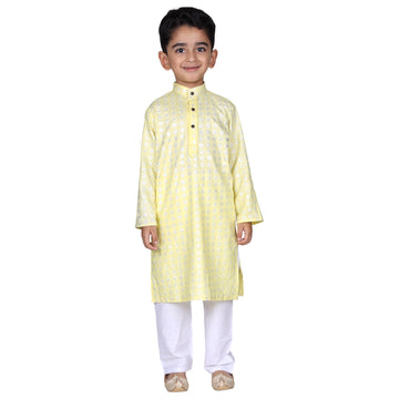 Vaanee Designz Baby Boys Ethnic Wear Kurta Pyjama Set for Boys Kids