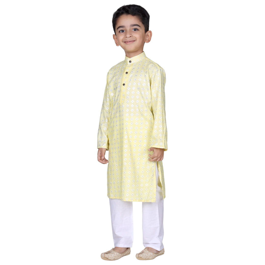 Vaanee Designz Baby Boys Ethnic Wear Kurta Pyjama Set for Boys Kids