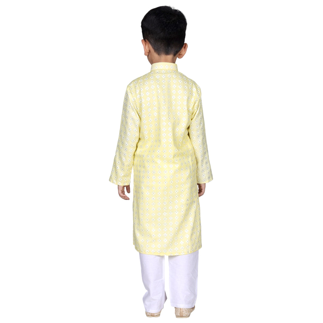 Vaanee Designz Baby Boys Ethnic Wear Kurta Pyjama Set for Boys Kids