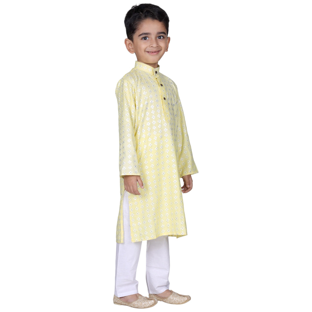 Vaanee Designz Baby Boys Ethnic Wear Kurta Pyjama Set for Boys Kids