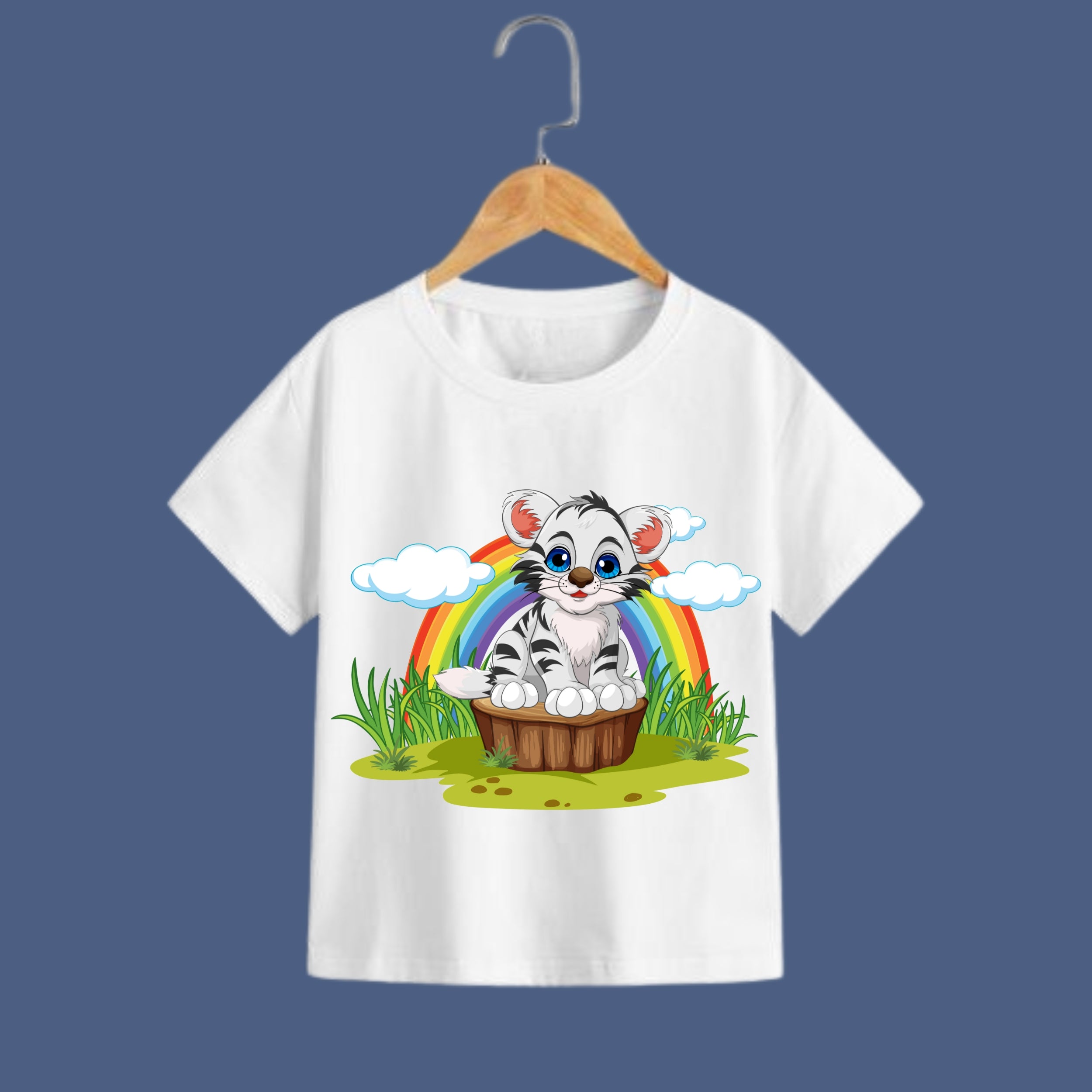 ITSMYCOSTUME Kids Cotton Printed T-Shirt Half Sleeves for Boys & Girls | Soft Summer Wear