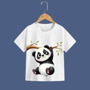 ITSMYCOSTUME Kids Cotton Printed T-Shirt Half Sleeves for Boys & Girls | Soft Summer Wear