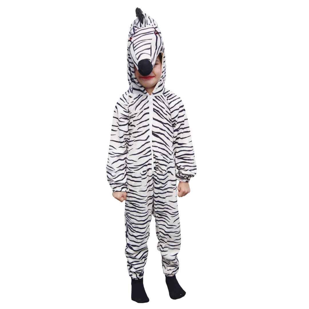 Zebra Costume For Kids Fancy Dress
