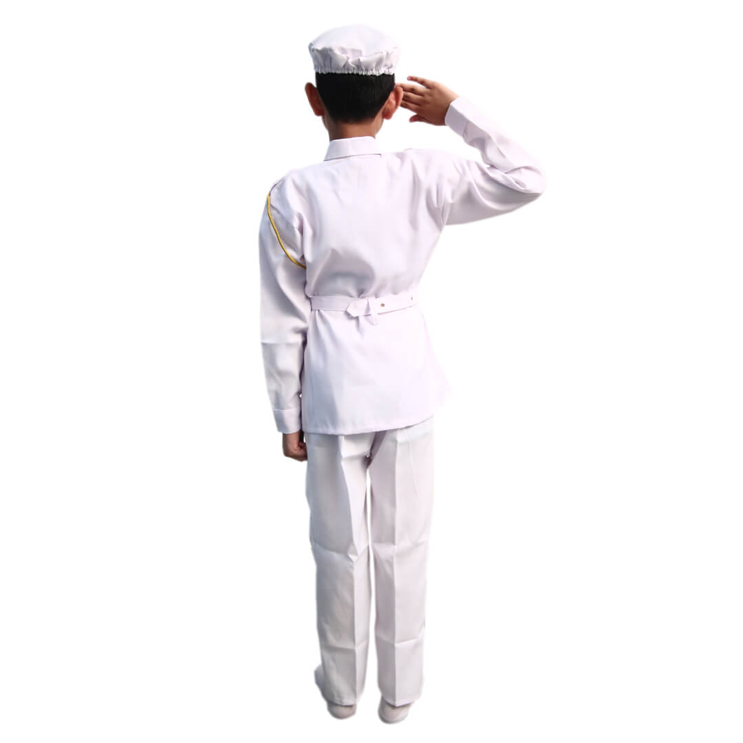 Indian Navy Dress For Kids - Fancy Costume