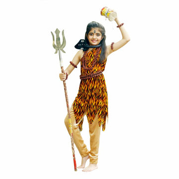 Lord Shiv Dress - Hindu God Kids Fancy Costume