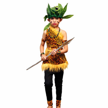 Tribal  Indian Mythology Character Kids Fancy Dress Costume