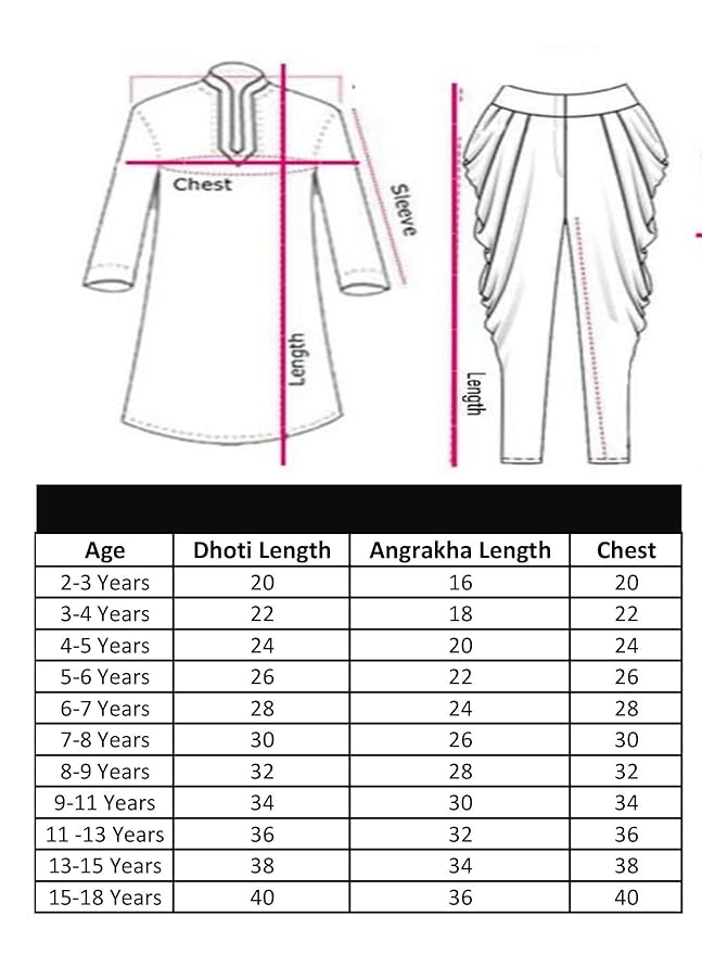 Gujarati Kedia Garba Dress for Boys Dhoti, Angrakha &amp;Cap-Orange