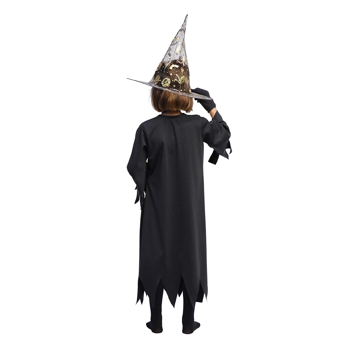 Witch Costume Dress for Kids Girls Halloween Costume (No Gloves &amp; Stockings Included)