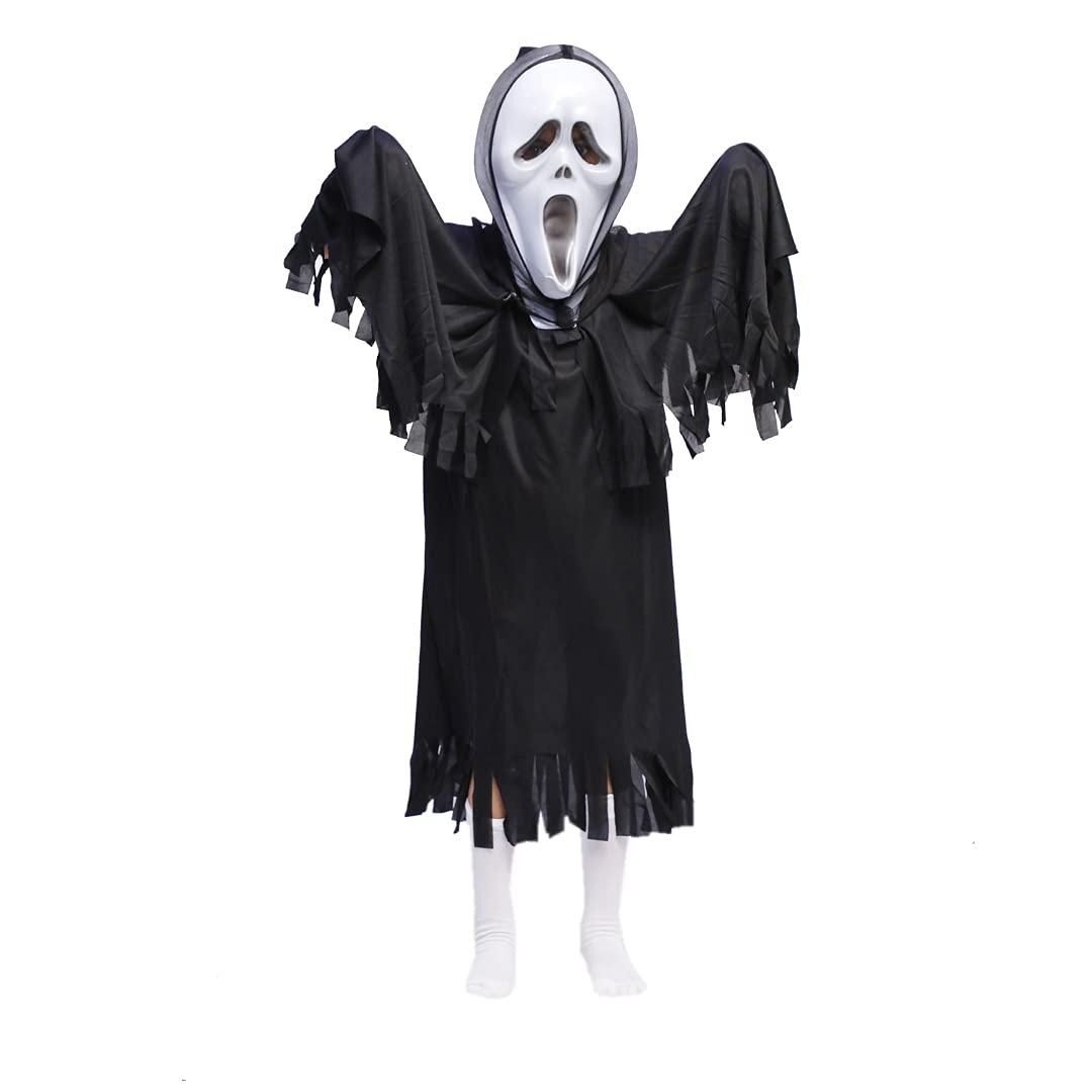 Ghost Costume Dress for Kids Halloween Costume (No Gloves &amp; Socks Included)