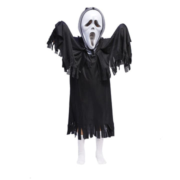 Ghost Costume Dress for Kids Halloween Costume (No Gloves &amp; Socks Included)