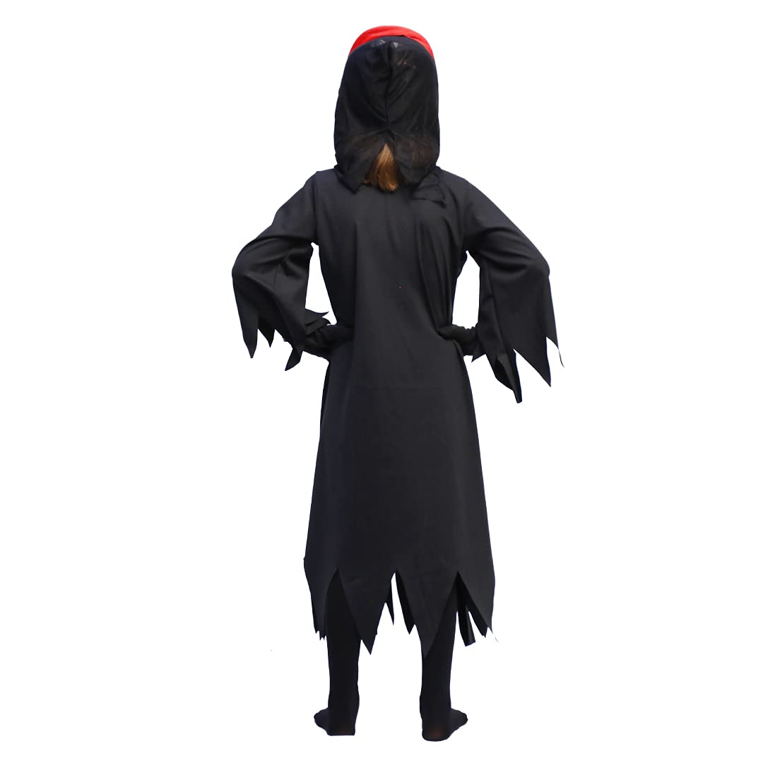 Ghost Costume Dress for Kids Halloween Kids Costume (No Gloves,Socks Included)