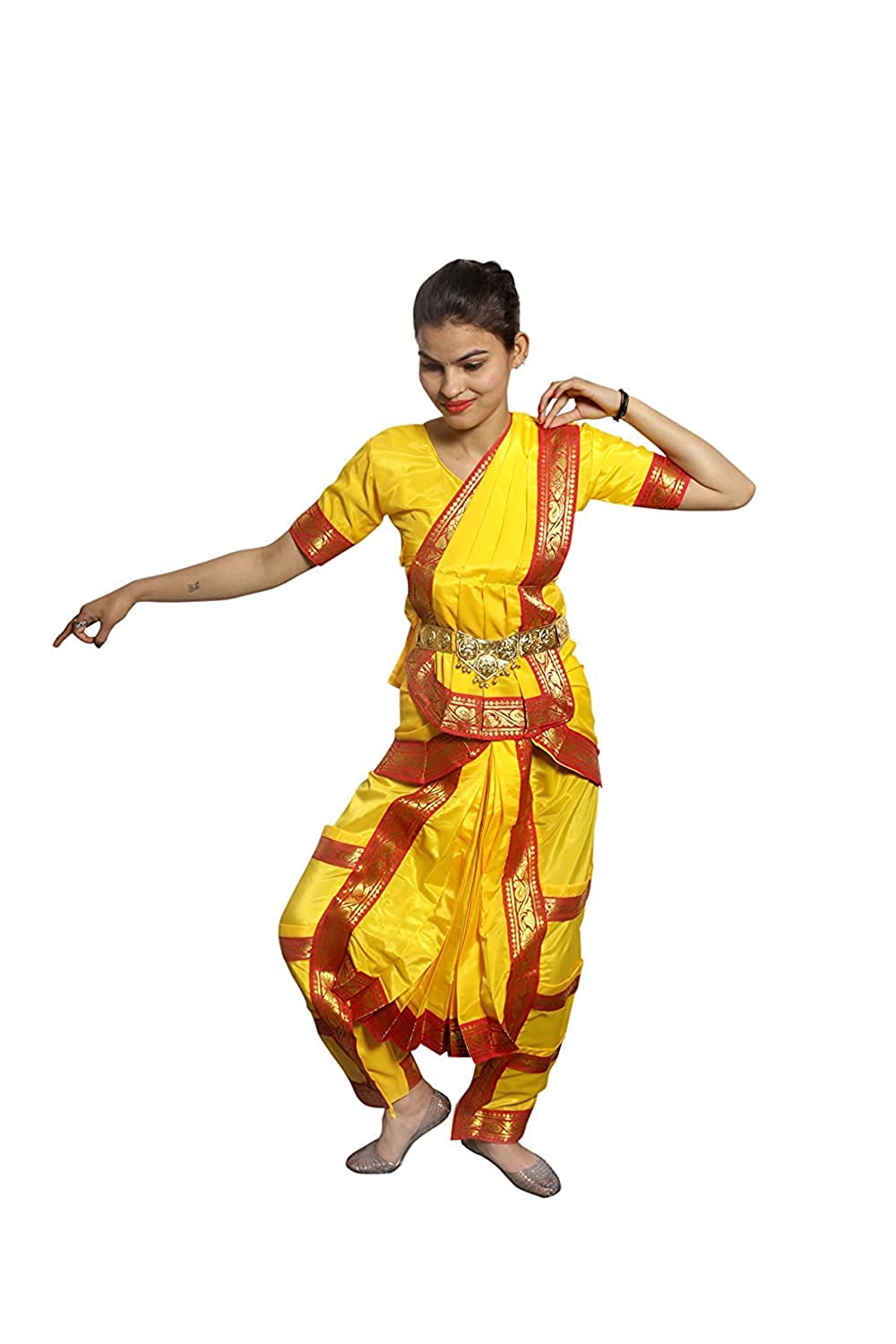Bharatanatyam Dress - Indian Classical Dance Costume
